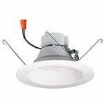 Onyx 5/6IN RD Retrofit Reflector Downlight - White Reflector / White Flange