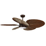 Lucci Air Bali Ceiling Fan with Light - Oil Rubbed Bronze / Dark Koa