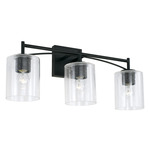 Peyton Bathroom Vanity Light - Matte Black