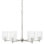 Emerson Chandelier - Polished Nickel / Clear