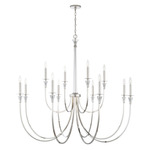 Laurent Chandelier - Polished Nickel