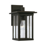 Barrett Outdoor Wall Sconce - Oiled Bronze / Antique Glass