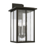 Barrett Outdoor Wall Sconce - Oiled Bronze / Antique Glass