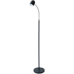 5W LED Floor Lamp - Satin Black