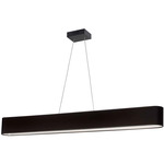 Aubrey Linear Pendant - Black / Matte Black