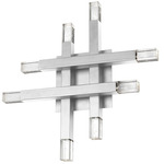 Francesca Wall Sconce - Polished Chrome / Frosted