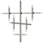 Francesca Chandelier - Polished Chrome / Frosted