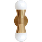 Fortuna Wall Sconce - Aged Brass