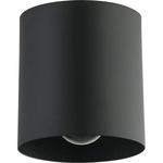 Theron Cylinder Ceiling Light - Matte Black