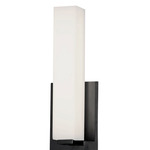 Vonte Wall Sconce - Matte Black / Frosted