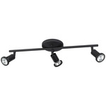 Tremendo Wall/ Ceiling Track Light Kit - Black / Black