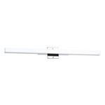 Torretta Bathroom Vanity Light - Chrome / White