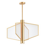 Telstar Pendant - Natural Aged Brass