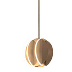 Interval Pendant - Satin Brass