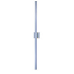 Alumilux Line Linear Outdoor Wall Sconce - Satin Aluminum