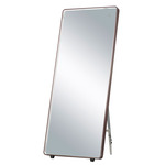 LED Mirror with Kick Stand - Anodized Bronze / Frosted