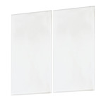 Address Square Tile - Blank - White