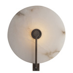 Quarry Wall Sconce - Dark Bronze / Alabaster