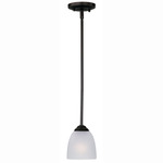 Stefan Mini Pendant - Black / Frosted