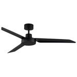 Ultra Slim Outdoor Ceiling Fan - Black