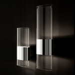 Line Wall Sconce - Polished Aluminum / Transparent