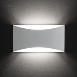 Kelly Wall Sconce - White / White