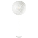 Random II Floor Lamp - White / White