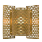 Butterfly Wall Sconce - Brass Perforated