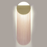 Ce Petite Wall Sconce - 12K Gold / Tender Pink