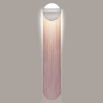 Ce Petite Wall Sconce - Chrome / Tender Pink