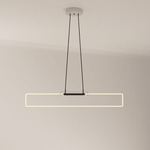 Ra Pendant - Gloss White / Black Oxide