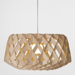 Pilke 60 Drum Pendant - Natural