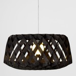 Pilke 60 Drum Pendant - Black