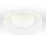 Mist Wall Sconce / Ceiling Light - White / Yellow Mist