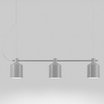 Silo Trio Linear Pendant - Gray