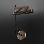 Colombo Wall Light - Bronze / Bronze