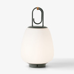 Lucca Table Lamp - Moss / Opal