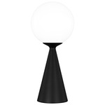 Galassia Table Lamp - Midnight Black / Milk White