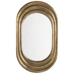 Georgina Mirror - Antique Brass / Mirror
