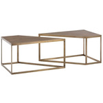 Austin Cocktail Table Set - Antique Brass