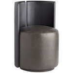 Hoover Chair - Graphite Leather
