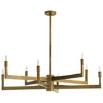 Griff Chandelier - Antique Brass