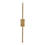 Hutu Wall Sconce - Antique Brass