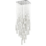 Glacier Multi Light Pendant - Chrome / Clear