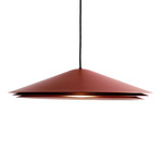 Colette Pendant - Black / Terracotta