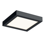 Delta Color Select Square Outdoor Ceiling Light - Black