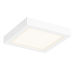Delta Color Select Square Outdoor Ceiling Light - White