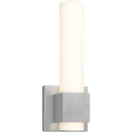 LEDVAN 002 Color Select Wall Sconce - Satin Nickel / White