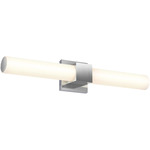 Noble Two Color Select Bathroom Vanity Light - Chrome / Frosted