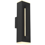 Profile Color Select Outdoor Wall Sconce - Black